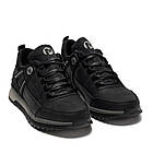 Чоловічі шкіряні кросівки Performance footwear Black, фото 3