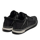 Чоловічі шкіряні кросівки Performance footwear Black, фото 4