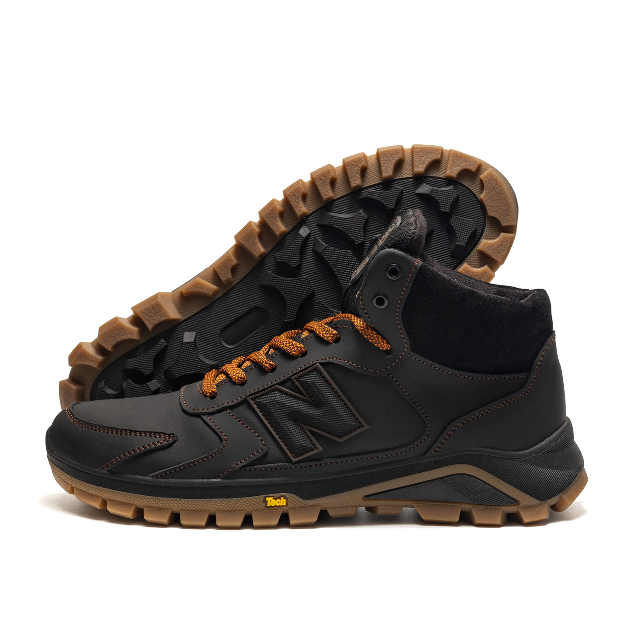 Чоловічі зимові черевики NBL Support Black, фото 1