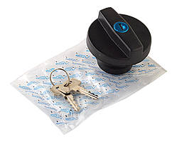 Кришка паливного бака ВАЗ 2108-099, 2113-15, 21213, з ключем, чорна