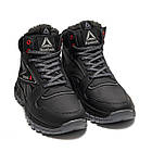 Чоловічі зимові черевики RB Support Black, фото 3
