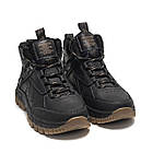 Чоловічі зимові шкіряні черевики Andante Trekking Step Black, фото 3