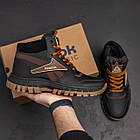 Чоловічі зимові черевики RB Support Black, фото 9