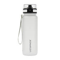 Оксамитова пляшка для води Uzspace Frosted Waterbottle 3053 (800 ml, transparent)