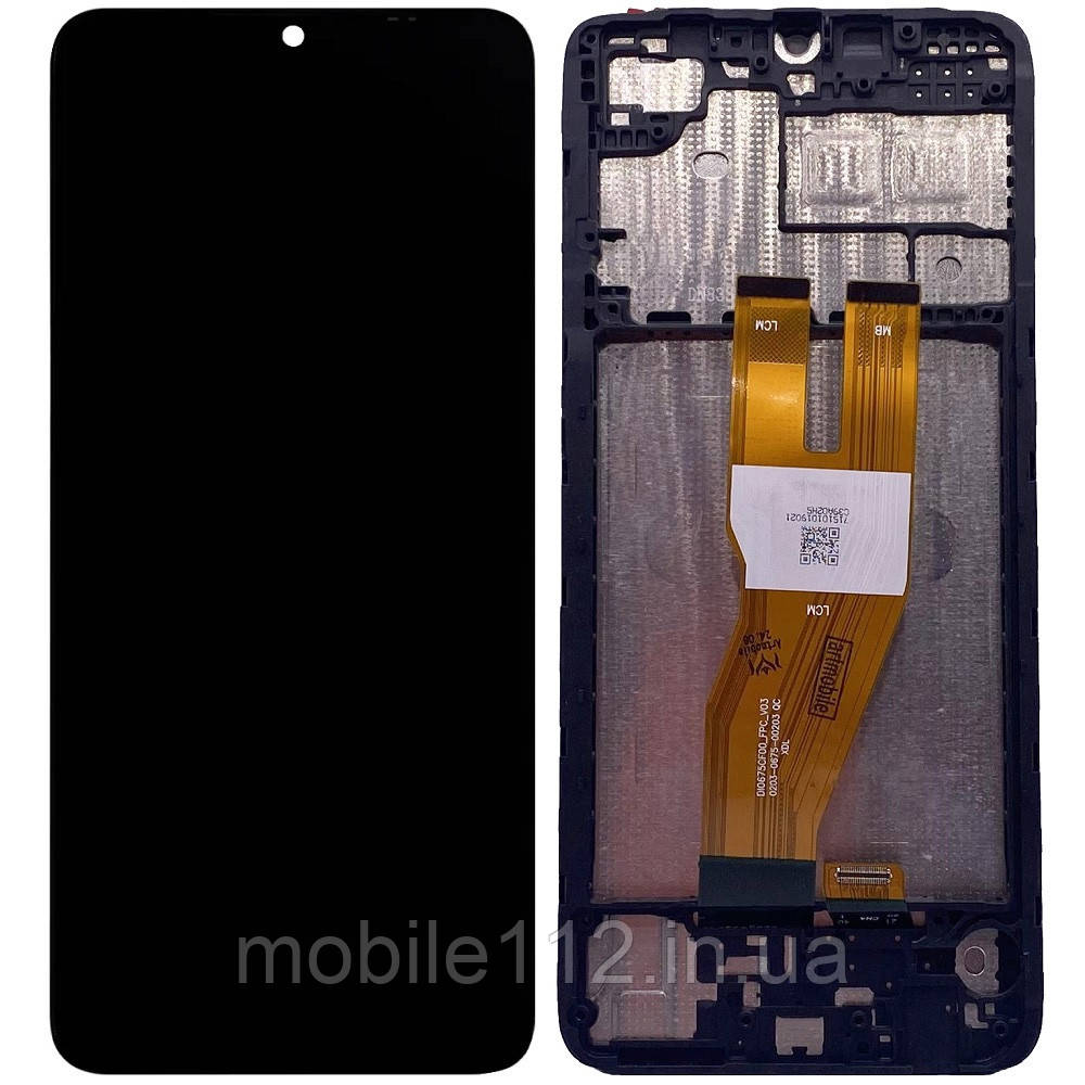 Екран (дисплей) Samsung Galaxy A05 2023 A055F + тачскрин з рамкою