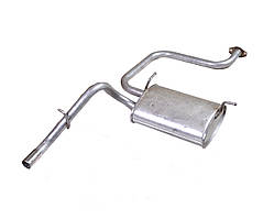 Глушник головний DAEWOO Matiz 0.8 з 2000 року з флянцем алюмінізований