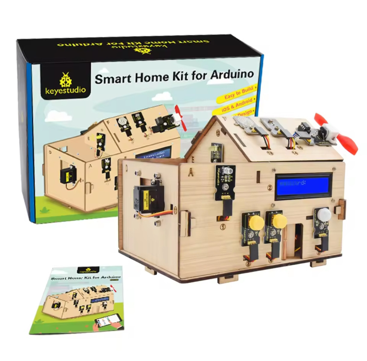 Набір Arduino Keyestudio Smart Home розумний будинок
