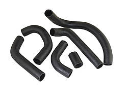 Патрубок радіатора Москвіч 2141 (двіг. ВАЗ 2106) (к-т 6 шт.) п/е уп.