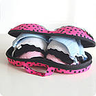 Органайзер-сумочка для бюстгальтерів і спідньої білизни Рожевий. Кейс-чохол для бюстгальтерів на блискавці, фото 3