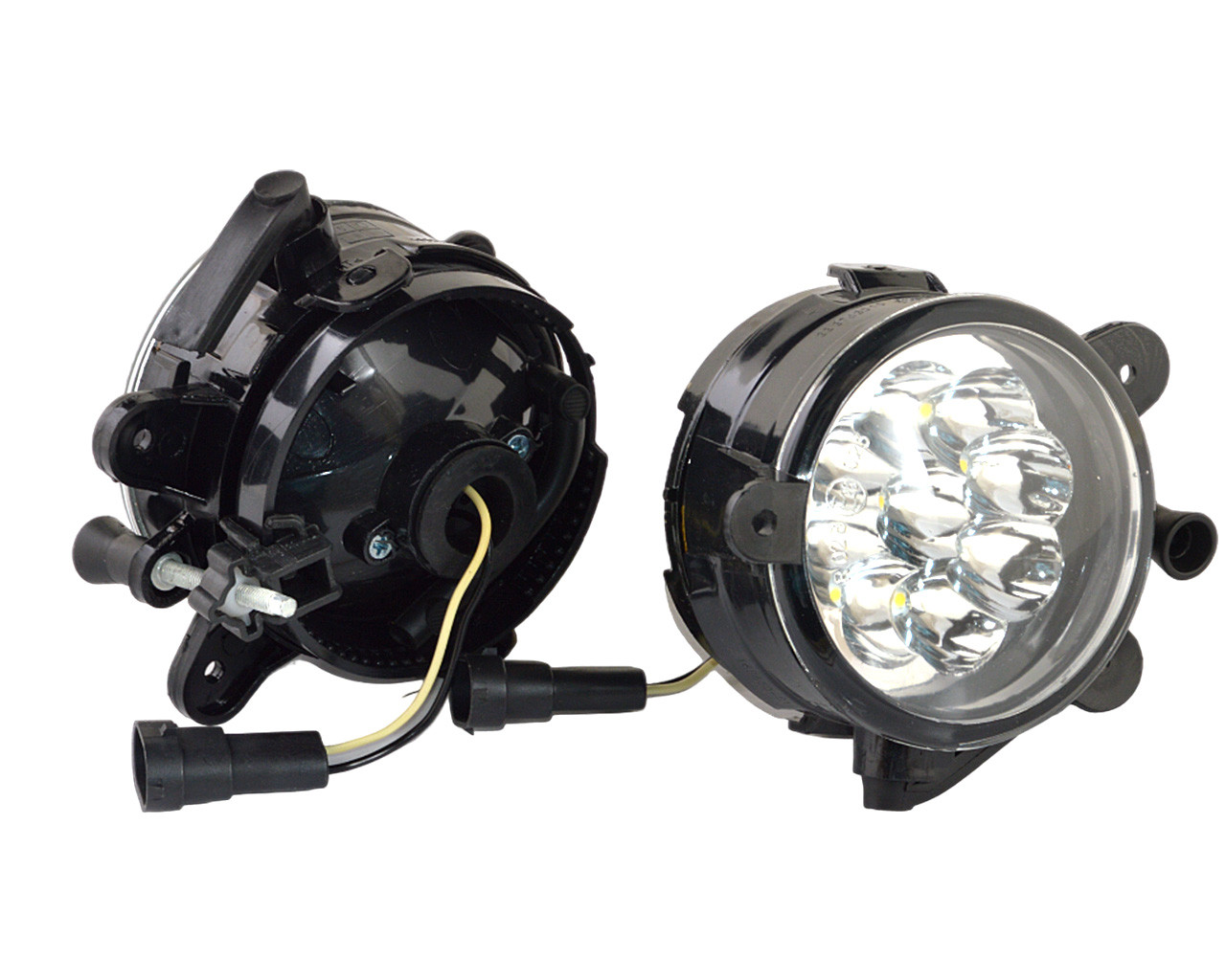 Фара протитуманна ВАЗ 2170, 2123, н/з, LED, (к-т 2 шт.)