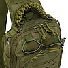 Сумка тактична на плече SILVER KNIGHT TY-8025 розмір 25x10x19см 5л оливковий, фото 5