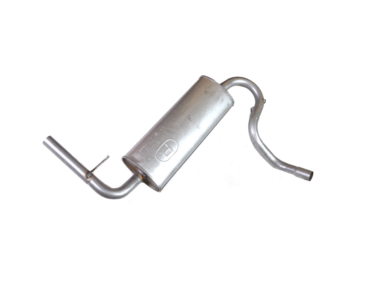 Глушник головний ВАЗ 21213-214, алюмінізований, фото 1