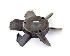 Крыльчатка вентилятора радиатора ГАЗ 2401, 2410  лоп. черная