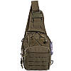 Сумка тактична на плече SILVER KNIGHT YQS-099 розмір 30x23x15см  чорний, фото 6