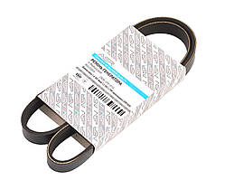 Ремінь генератора Daewoo Lanos 1.6 16 V, Nexia 1.5 16 V (+ ГУР) полікліновий (5PK1010) "ручковий"