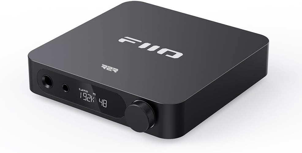 ⇒ Підсилювач для навушників Fiio K11 R2R (black) - мультибітний ЦАП / AMP / DAC, 32 біт/384 кГц, DSD256