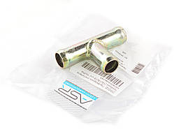 Перехідник опалювача-трійник (18x18х18 мм) трубка металева