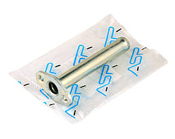 Трубка радіатора опалювача (пічки) ВАЗ 2121 впускна, коротка білий цинк