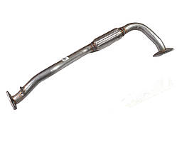 Труба приймальна глушника Daewo Lanos 1.3, 1.5, 1.6i 1997-2000, алюмінізована