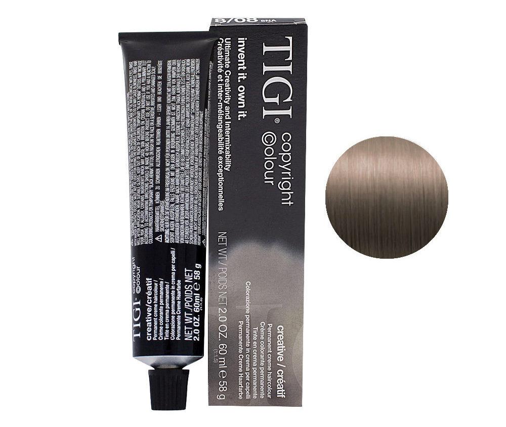 Фарба Tigi Creative 8/08 Light Natural Ash Blond, 60 мл, фото 1