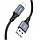 Кабель Hoco X86 Spear silicone USB - MicroUSB 2.4A/1m (Чорний), фото 4