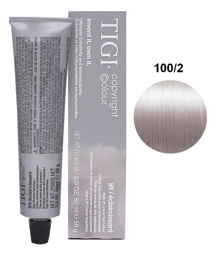 Фарба для волосся Tigi CC Lift 100/2 Ultra Light Intense Violet Blond, 60 мл, фото 1