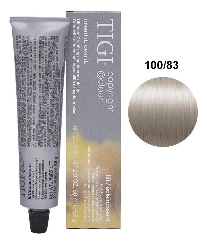 Фарба для волосся Tigi CC Lift 100/83 Ultra Light Ash Golden Blond, 60 мл, фото 1