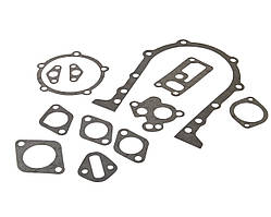Комплект прокладок ДВЗ ЗІЛ 130, 131, УРАЛ 375 м'який (шкіркартон, Німеччина)
