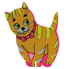 Фетрова сувенірна фігурка на підставці "Котик" Книжковий хмарочос 180199, Toyman