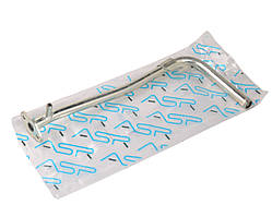 Трубка відвідна насоса водяного ВАЗ 2105, 2121 н/о (пічки) білий цинк