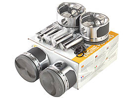 Поршень двигуна ЗАЗ Lanos 1.4 (78,00) (+0.50) (поршень, палець) анодовані (к-т 4 шт.)