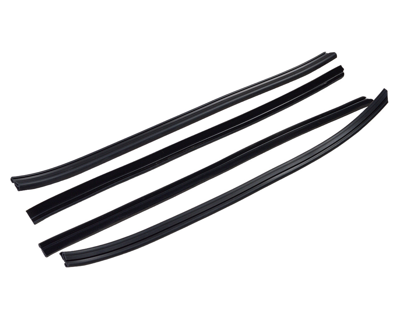 Ущільнювач опускного скла дверей ВАЗ 2109-099 передній нижній (к-т 4 шт.), фото 1