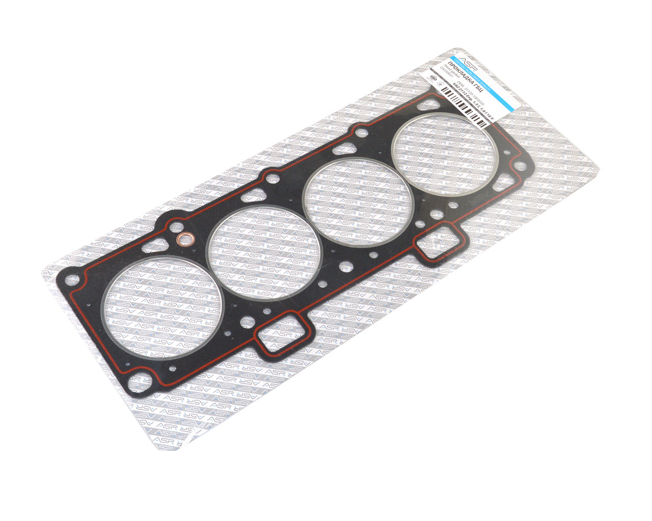 Прокладка ГБЦ ВАЗ 2112 дв. 1,5л, 1,6л 16 кл., безасочна з червоним герметиком, фото 1