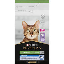 Сухий корм для кішок Purina Pro Plan Sterilised Senior з індичкою 1.5 кг (7613034989673) - оригінал