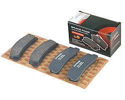 Колодка гальмівна передня ВАЗ 2121-214, 2123 (к-т 4 шт.)