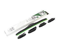 Щітка склоочисника безкаркасна Hybrid 350 мм 14" (5 адаптерів)