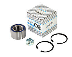 Ремкомплект маточини ВАЗ 2108-15 передній (підшипник 55907 — 1 шт., стоп. кільце — 2 шт., гайка — 1 шт.)