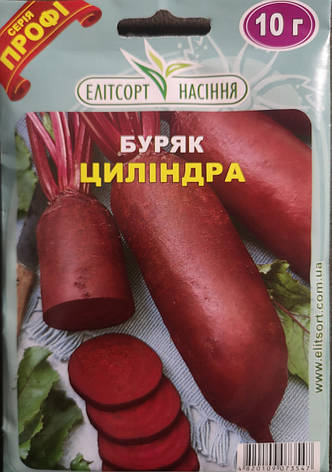 Буряк Циліндра 10г оброблене насіння, фото 1