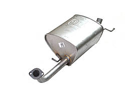 Глушник основний CHEVROLET LACETI 1.4i/1.6i (хетчбек), алюмінізований