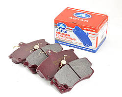 Колодка гальмівна передня ВАЗ 2110-15, 1117-19, 2170-72, 2190 (к-т 4 шт.) кор. уп.