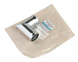 Перехідник опалювача кут (30х30 мм) трубка металева