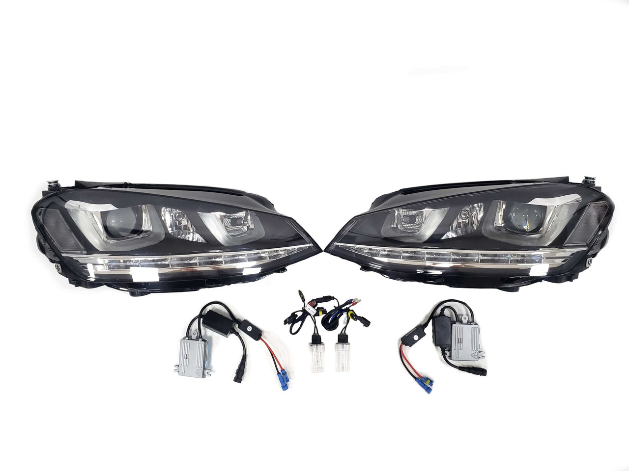Передні фари ( Xenon GTI ) на Volkswagen Golf VII 2012-2017 року