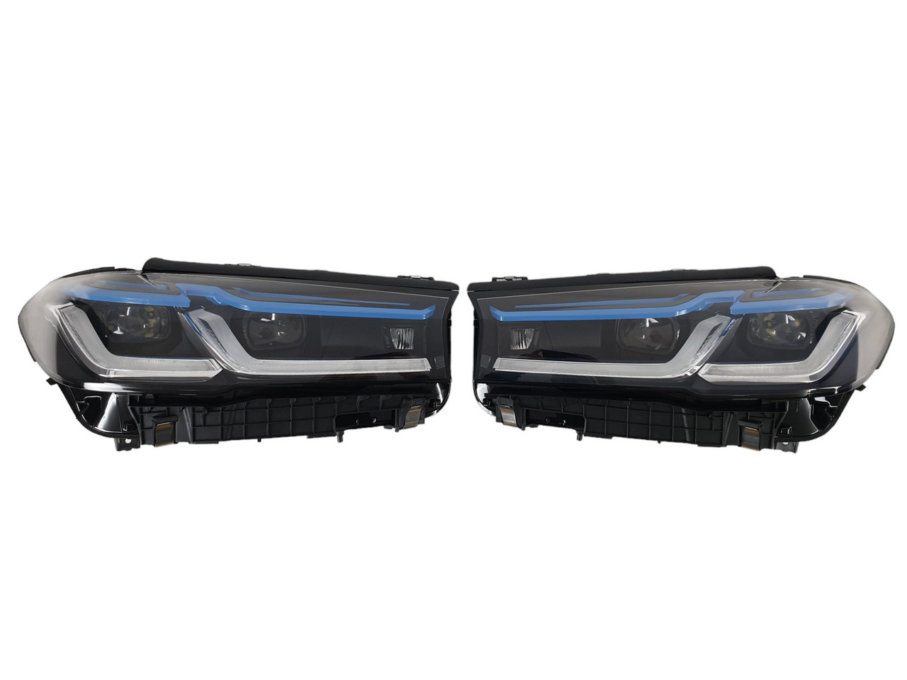 Передні фари (в стилі LCI Laser) V2 на BMW 5 Series G30/G31 2017-2020 року, фото 1