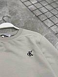 Чоловіча кофта світшот CALVIN KLEIN M2280 сіра, фото 5