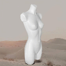 Манекен Кравецький Жіночий 50\44\XL Чорний пінопластовий брючний на дерев'яній ніжці , для шиття, фото 6