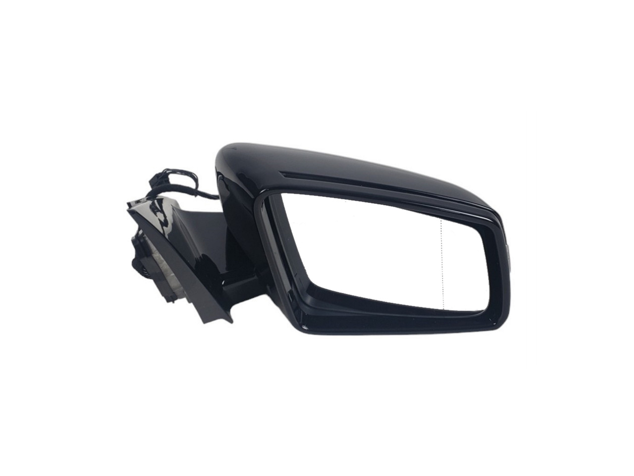 Дзеркало в зборі RH ( Чорне ) на Mercedes-Benz E-Class W212 2009-2013 року