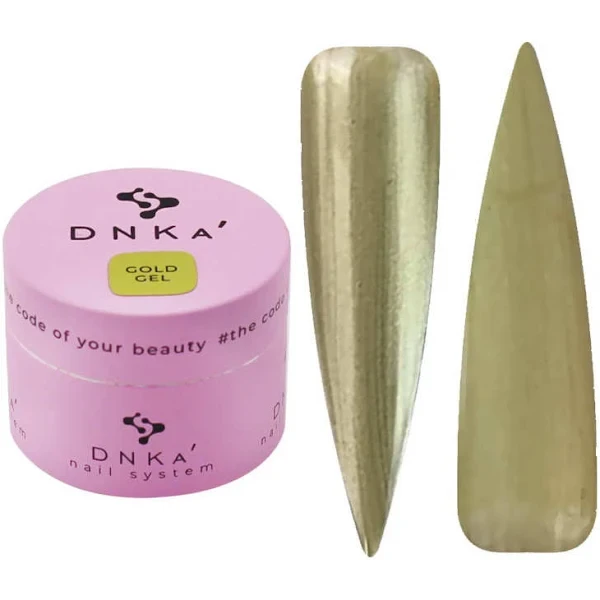 Гель - фарба DNKa Gold Gell 5 мл, фото 1