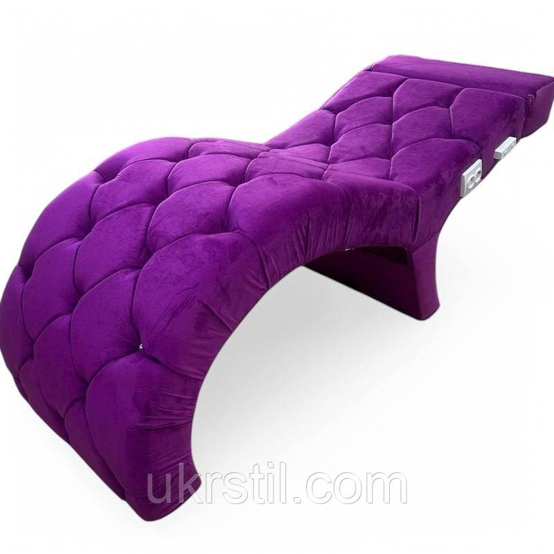 Анатомічна кушетка Mark 333-01 з регулюванням підголівника для лашмейкерів та бровістів, фото 1