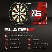 Набір для гри в дартс Winmau Triple Core Carbon, фото 5