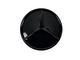 Логотипи Black скляний ( муляж дистроніка ) 3D на Mercedes-Benz GLS-Class X167 2019-2023 року